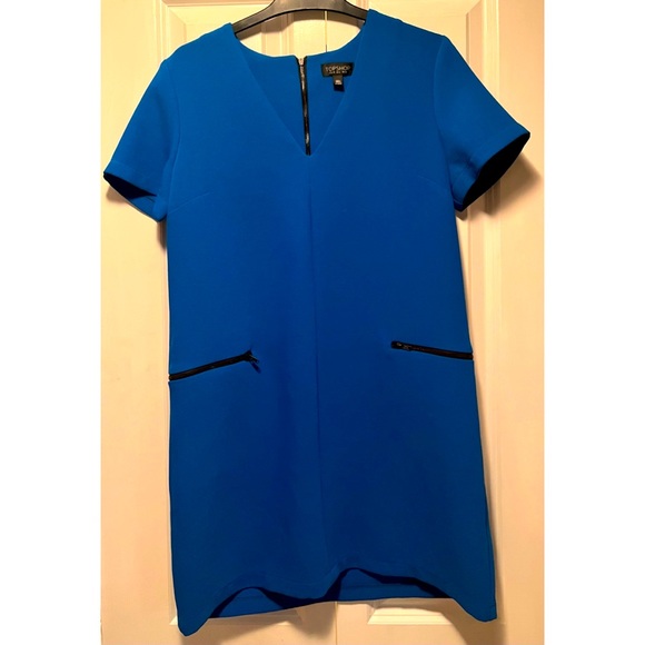 Blue Tunic Dress - Picture 1 of 3